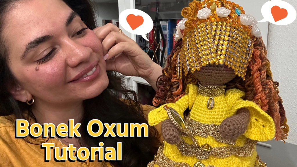 OXUM – Boneca Oxum – Tutorial completo